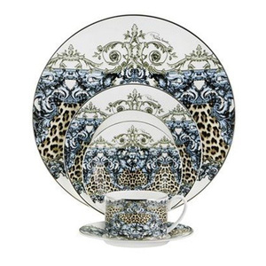 Set of six Roberto Cavalli Home tea cups, from the Palazzo Pitti collection 