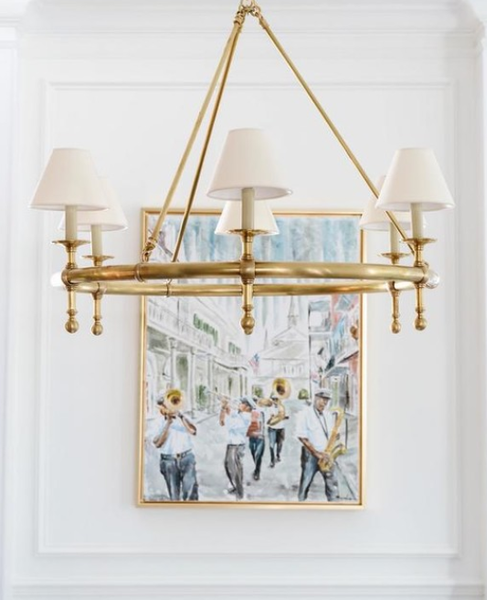 Classic Ring Chandelier by Chapman & Myers by Visual Comfort