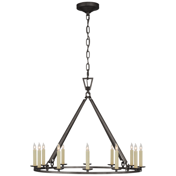 Chapman & Myers Darlana Medium chandelier Visual Comfort brand