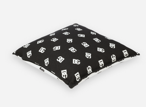 Dolce&Gabbana canvas cushion, DG Logo 