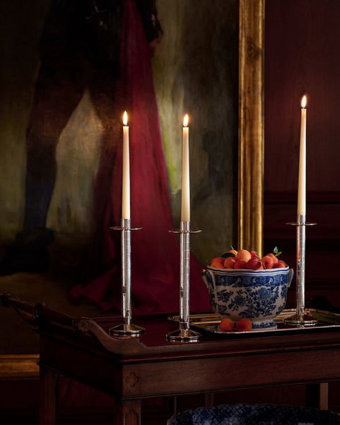 A set of two candlesticks from the Montgomery collection by Ralph Lauren