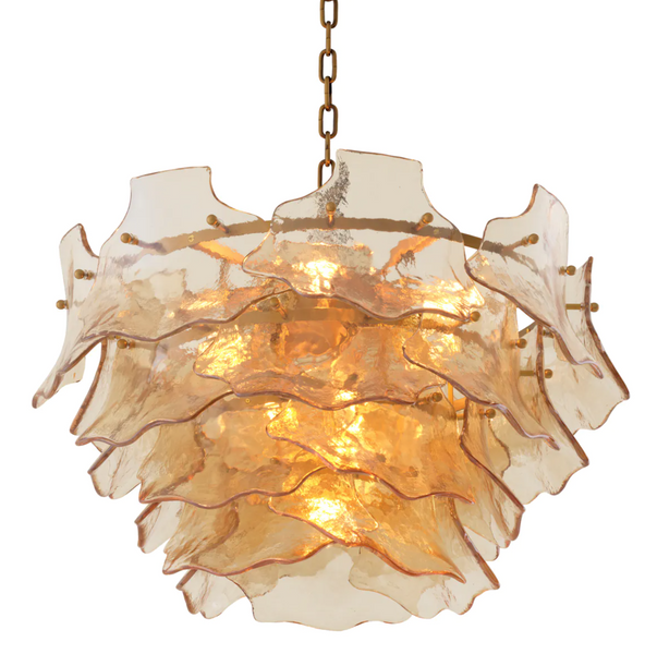 Clarendon chandelier by Eichholtz