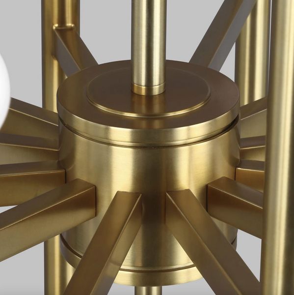 Żyrandol Beckham Modern Medium projektu Thomas O'Brien