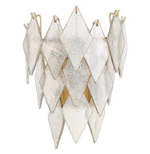 Rhombus wall lamp by Eichholtz