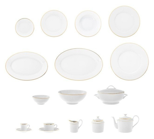 Gianfranco Ferré Home Profile rectangular platter (Gold)