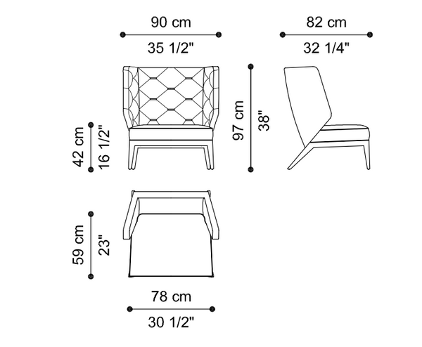 Berchet armchair by Roberto Cavalli Home Interiors