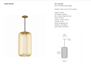 Sean Lavin Kai 1 pendant lamp 