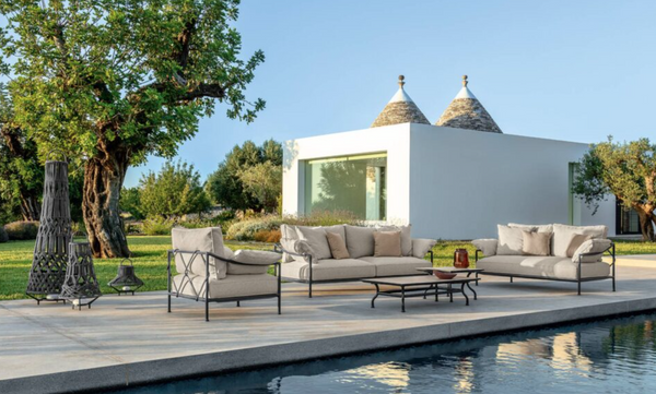 Capri three-seater sofa by Talenti