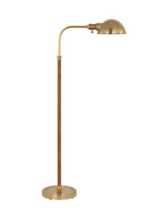 Lampa podłogowa Basden Medium Pharmacy projektu Chapman & Myers marki Visual Comfort