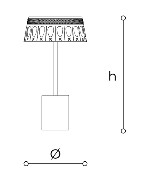 Lampa stołowa Ester marki Italamp