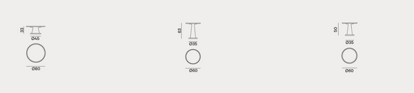 Next 142 coffee table by Gervasoni 1882