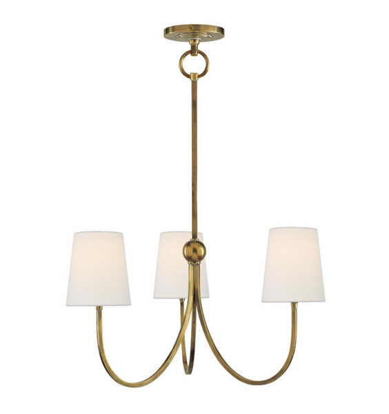 Reed Small chandelier designed by Thomas O'Brien