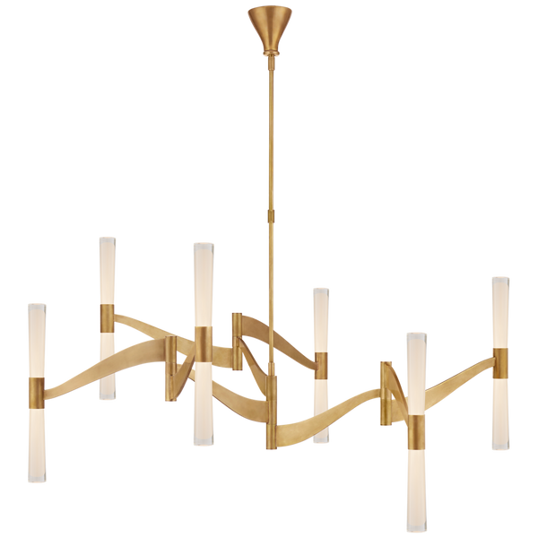 Aerin Brenta Grande Chandelier by Visual Comfort