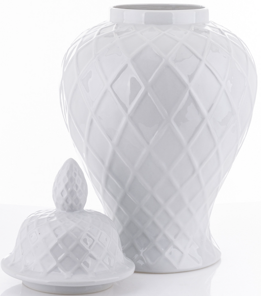 Waza White Geometry L