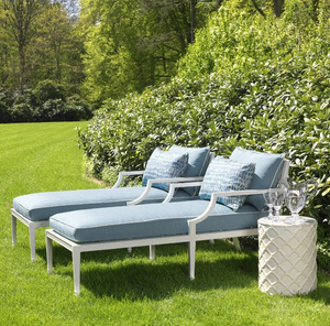 Eichholtz Bella Vista garden chaise longue