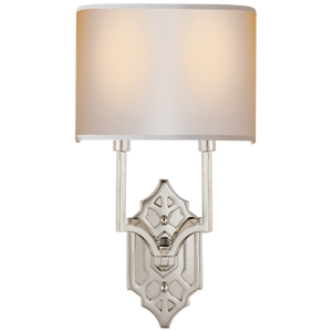 Thomas O'Brien Silhouette Fretwork wall lamp 