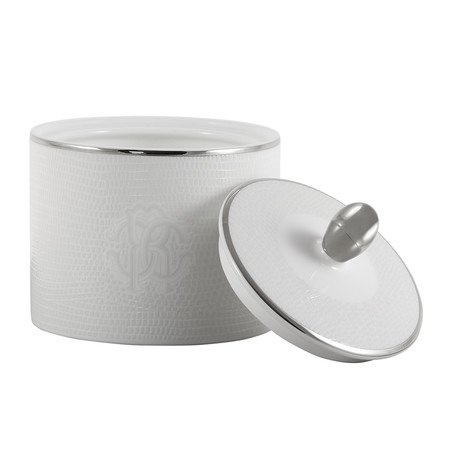 Cukiernica Roberto Cavalli Home, z kolekcji Lizzard (Platin)