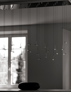 Jackie O 24 LED chandelier by Catellani & Smith