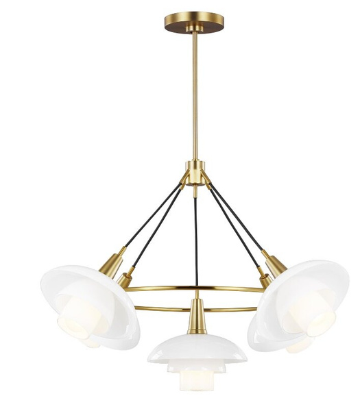 Thomas O'Brien Reed Large Chandelier
