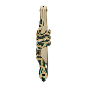Roberto Cavalli Home Snake Light Green wine corkscrew