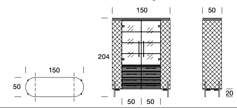 Witryna Brera marki Former In Italia
