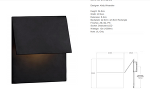 Kinkiet Kelly Wearstler Esker   