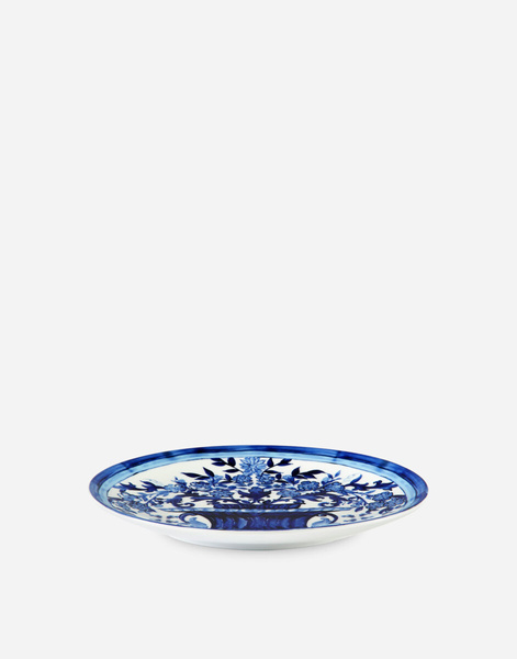 Set of two Dolce&Gabbana dinner plates, Blu Mediterraneo