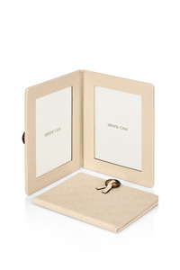 Armani Casa Sirio Double Photo Frame Beige