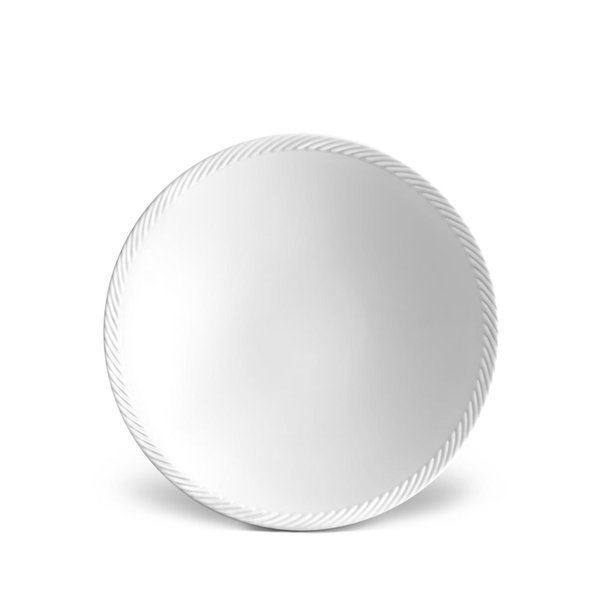 L'Objet soup plate, from the Corde (White) collection