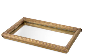 Salvi Rectangular S tray by Eichholtz 