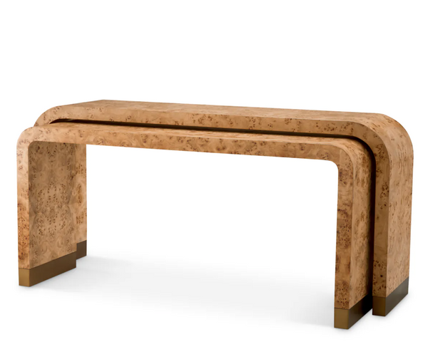Eichholtz Quinton console table, a set of two