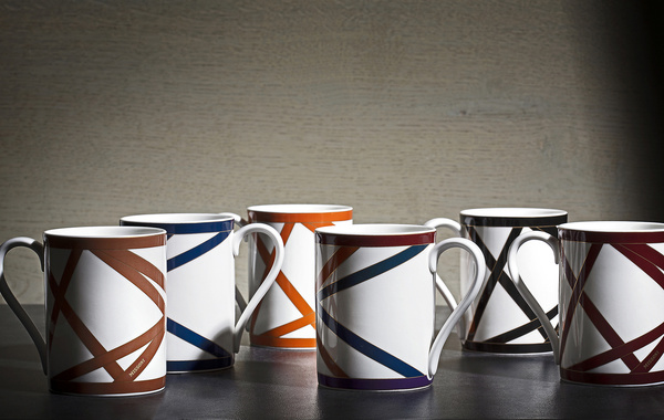 Missoni Home mug, from the Nastri Multicolor collection