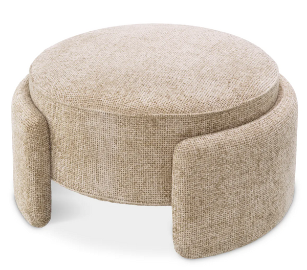 Ortega pouffe by Eichholtz