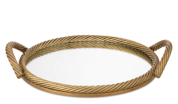 Salvi Round Tray by Eichholtz