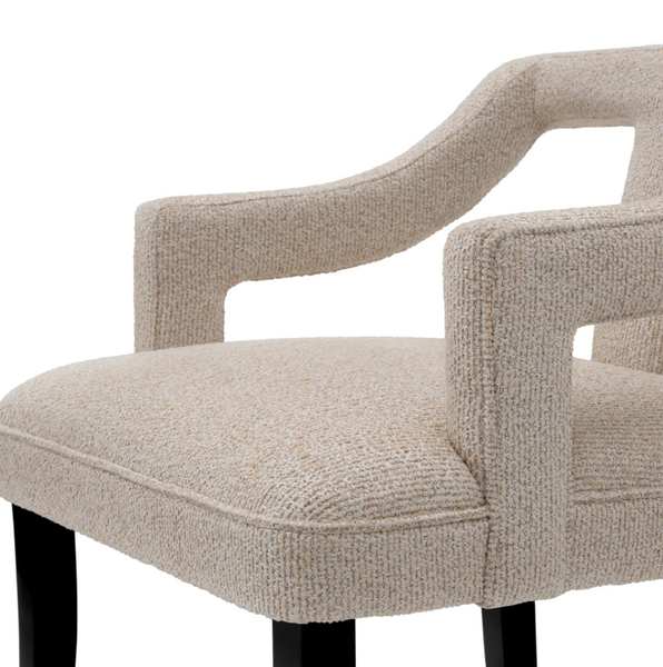 Roumier bar stool by Eichholtz