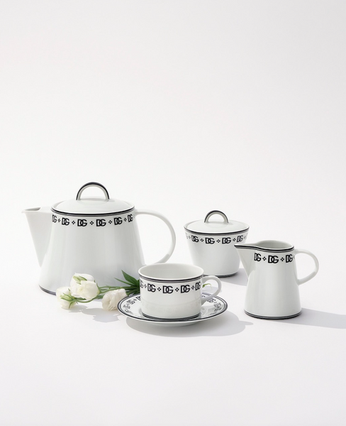 Dolce&Gabbana sugar bowl, from the DG Logo collection
