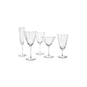 Ralph Lauren Home crystal wine glass, from the Isabel collection