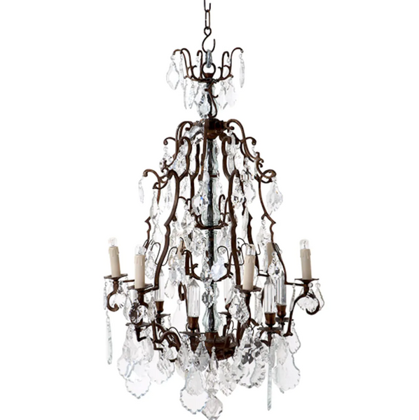 Château De Wideville Luster chandelier by Eichholtz 