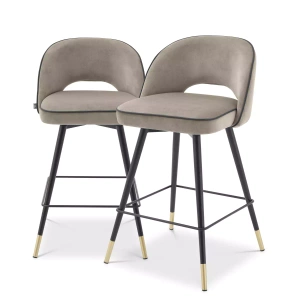 Eichholtz Cliff 2 set of two bar chairs