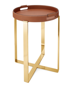 Stolik boczny Navarro marki Ralph Lauren Home, z kolekcji Wyatt