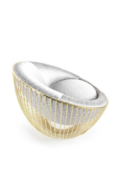 Roberto Cavalli Home Interiors Cosmopolitan armchair