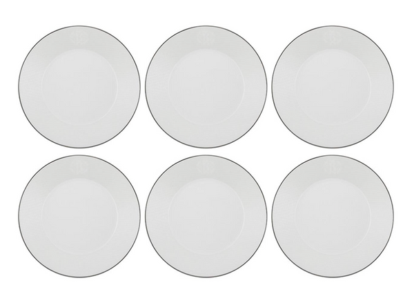 Roberto Cavalli Home service plate, from the Lizzard (Platin-Large) collection