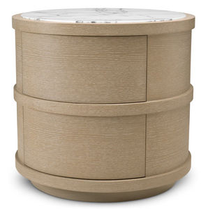 Cabana round bedside table by Eichholtz