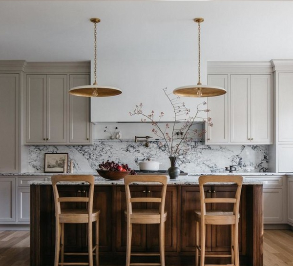 Piatto Medium pendant lamp by Thomas O'Brien Bryant Large Billiard pendant lamp by Thomas O'Brien by Visual Comfort