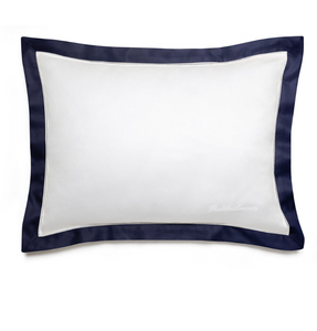 Small decorative pillow by Ralph Lauren Home, from the Langdon (Navy) collection