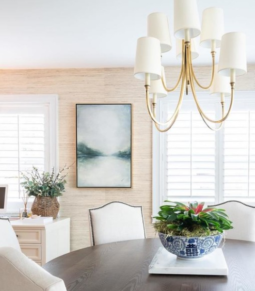 Żyrandol Reed Large projektu Thomas O'Brien