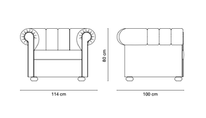 Fotel Giorgio, marki Galimberti Nino