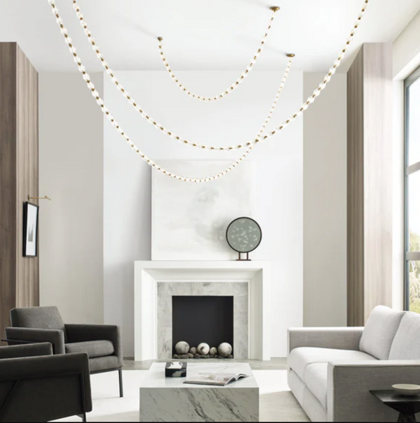 Lampa wisząca projektu Sean Lavin, Collier 48 marki Visual Comfort