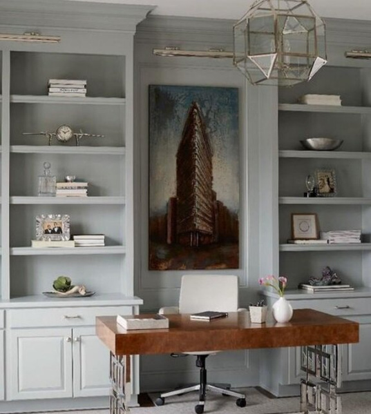 Wall lamp E.F Chapman Cabinet Maker's Picture