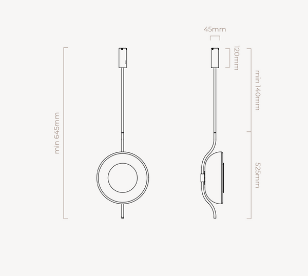 Pendulum pendant lamp by CTO Lighting